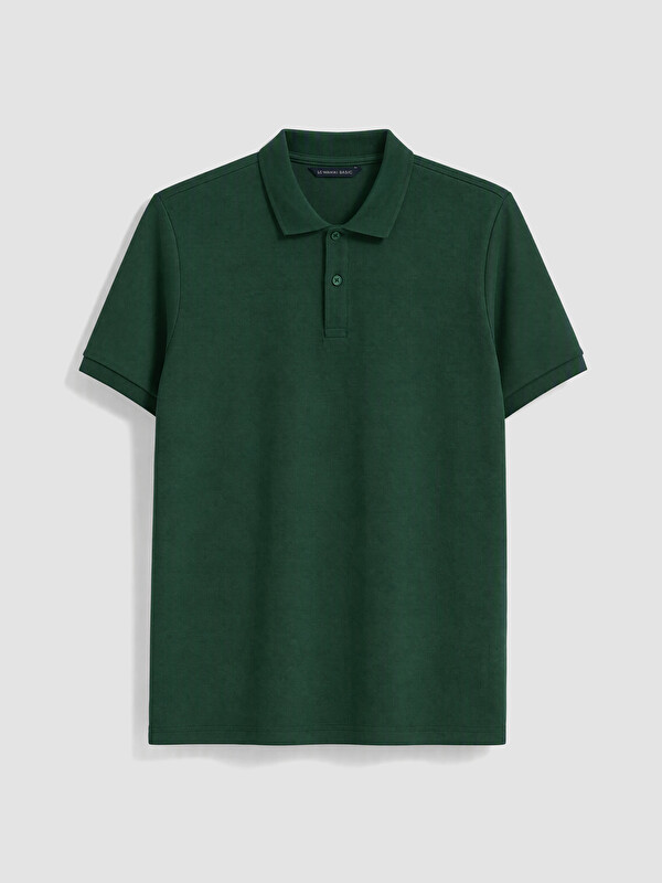LCWAIKIKI Classic Polo Yaka Standart Kalıp Erkek Tişört