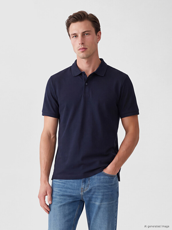 LCWAIKIKI Classic Polo Collar Pique Men's T-shirt