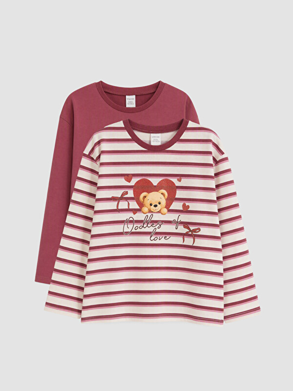 LCW Kids Roze Majica Devojka