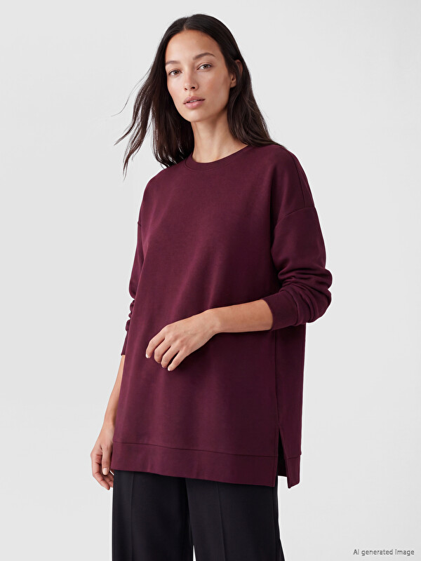 LC WAIKIKI Soft Touch Women's Sweatshirt Tunic