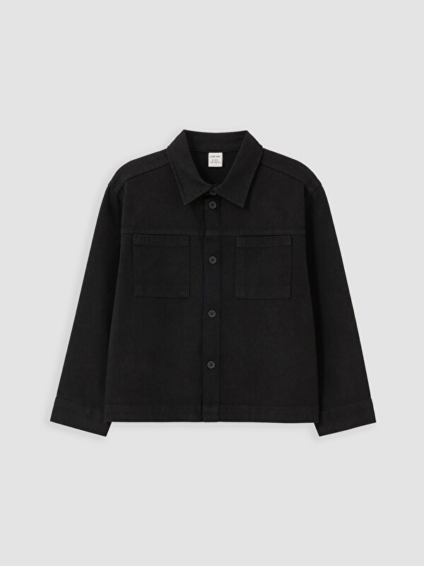 LCW Kids Gabardin Erkek Çocuk Gömlek