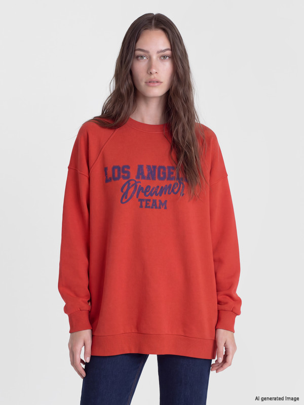 LCW Modest Tunică Hanorac Gros Oversize pentru Femei
