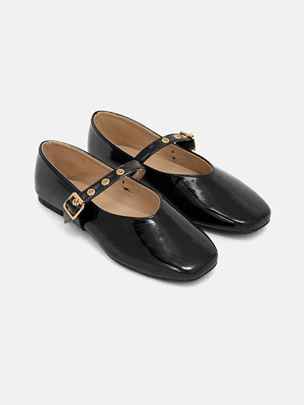 LCW STEPS Buckled Women's Ballet Flats