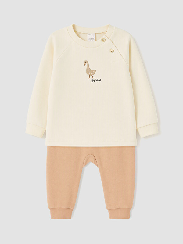 LCW baby Set i qëndisur për foshnja vajza