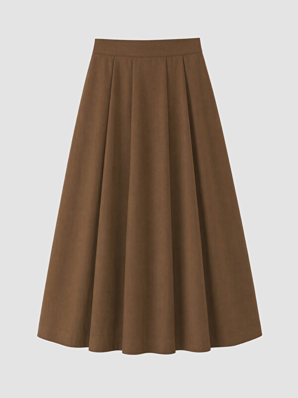 LCW Vision Woman Khaki Skirt
