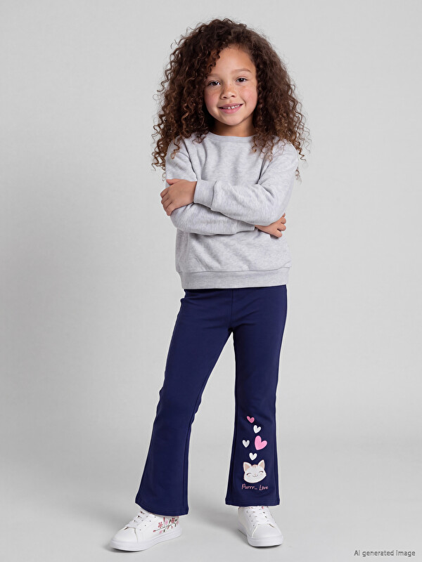 LCW Kids Girls' Flare Leggings