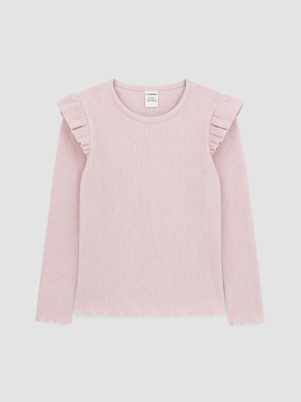 LCW Kids Frilled Girls' T-Shirt
