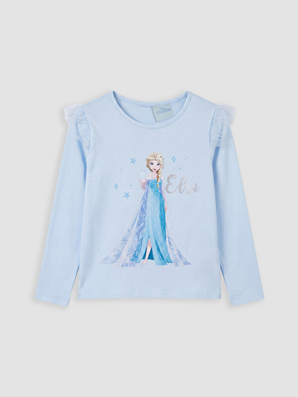 LCW Kids Elsa Printed Girls' T-Shirt