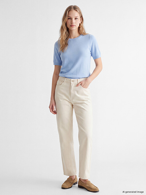LCW Vision Straight Fit Kadın Jean Pantolon