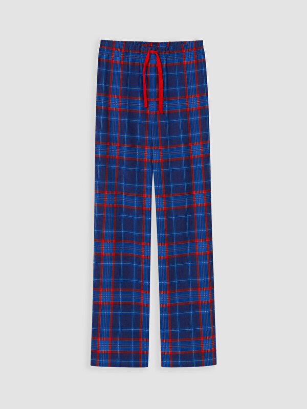 LCW Young Ekoseli Kadın Pijama Alt