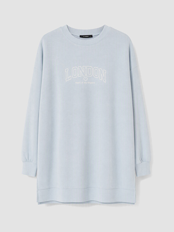 LC WAIKIKI Soft Touch Kadın Sweatshirt Tunik