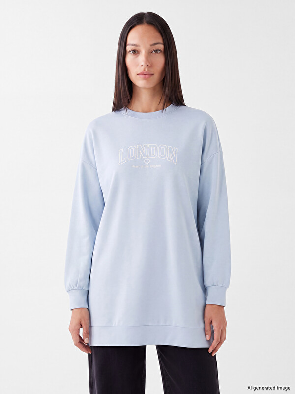 LC WAIKIKI Soft Touch Women's Sweatshirt Tunic