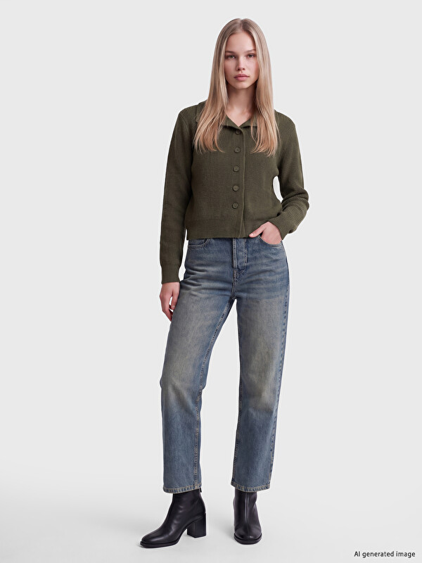 LCW Jeans Straight Fit Kadın Jean Pantolon