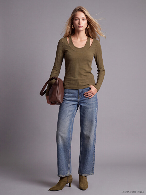 LCW Vision Straight Fit Kadın Jean Pantolon
