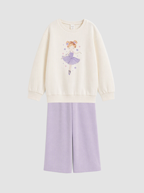 LCW Kids Printed Girls' Set