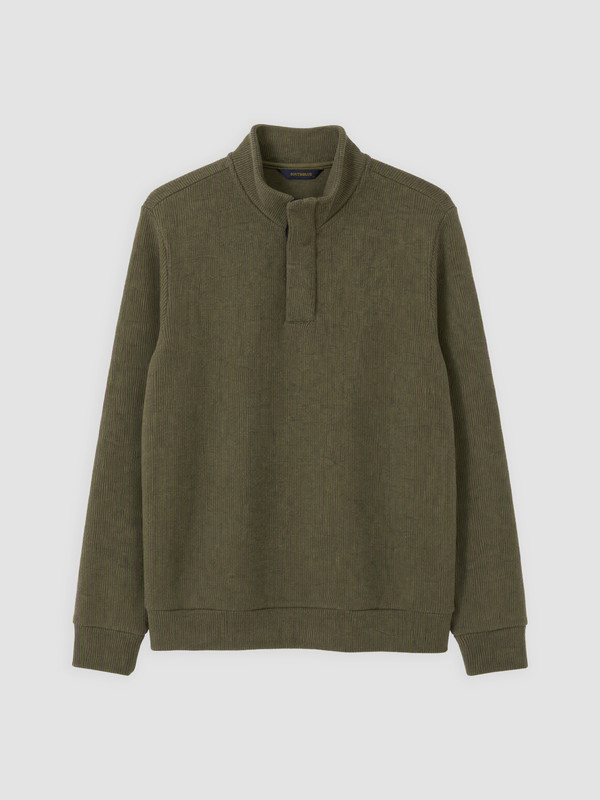 SOUTHBLUE Dik Yaka Erkek Sweatshirt