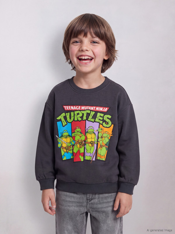 LCW baby Ninja Turtles Boys' Thick Sweatshirt