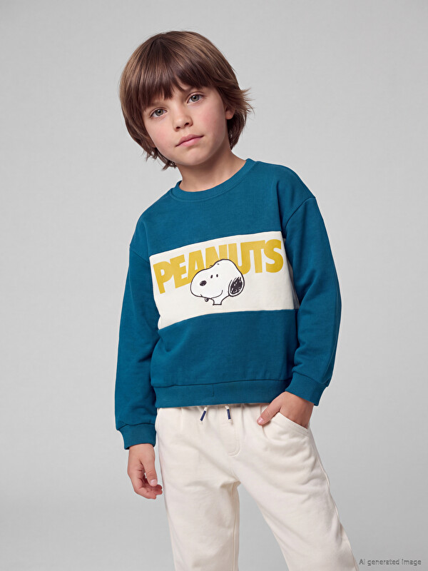 LCW Kids Snoopy tiskana dječja dukserica