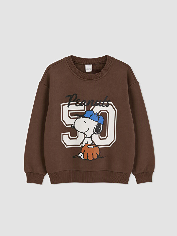 LCW Kids Boy Brown Sweatshirt