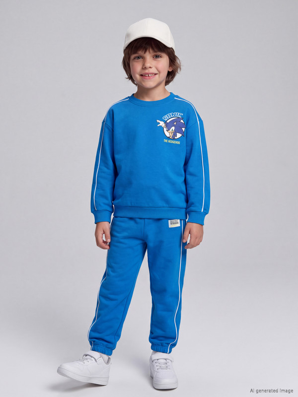 LCW baby Sonic Printed Boys' Set