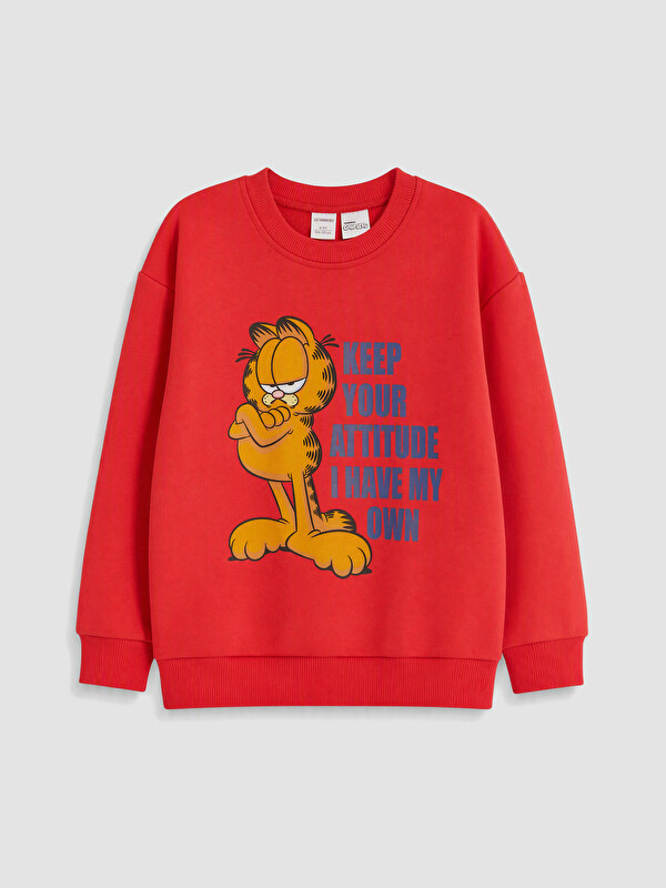 LCW Kids Boy Red Sweatshirt