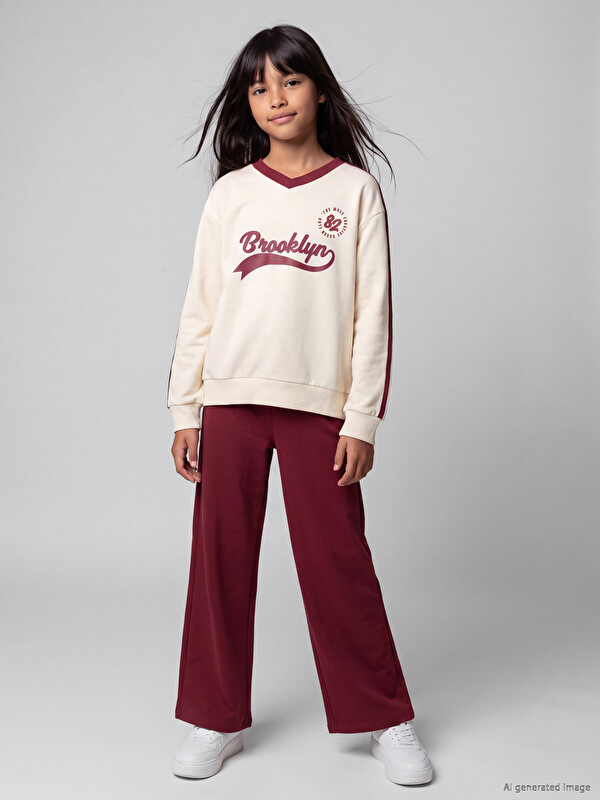 LCW Kids Printed Girls' Set