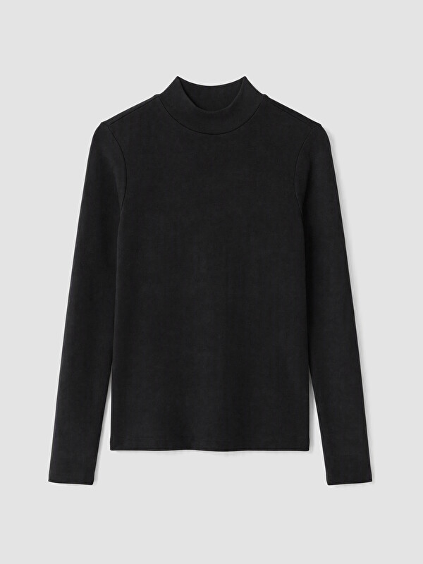 LCW Modest Dik Yaka Kadın Body