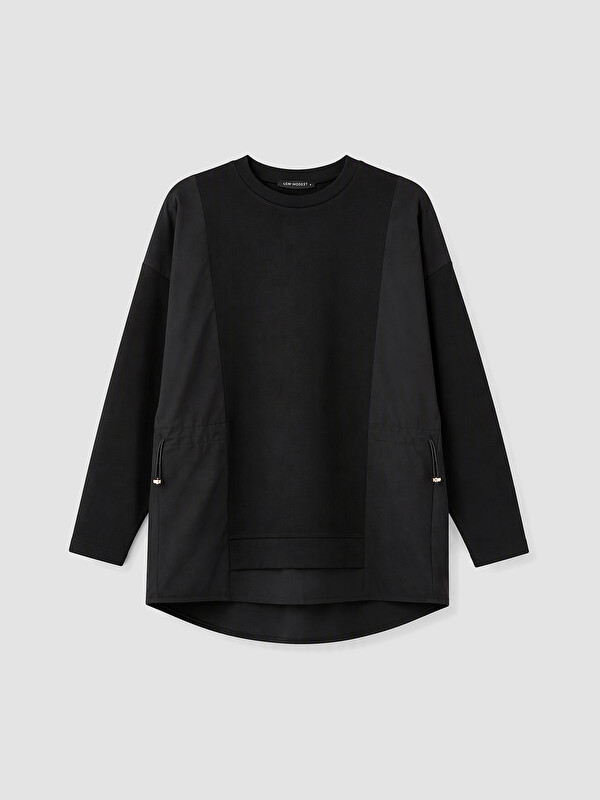 LCW Modest Soft Touch Kadın Sweatshirt Tunik