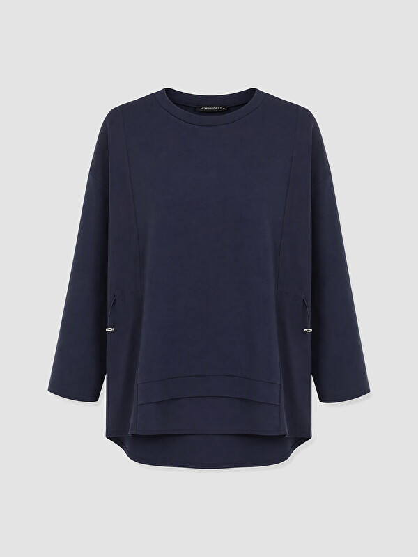 LCW Modest Soft Touch Women's Sweatshirt Tunic