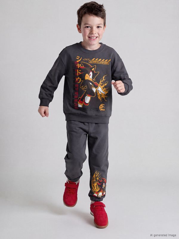 LCW Kids Printani Sonic set za dječake