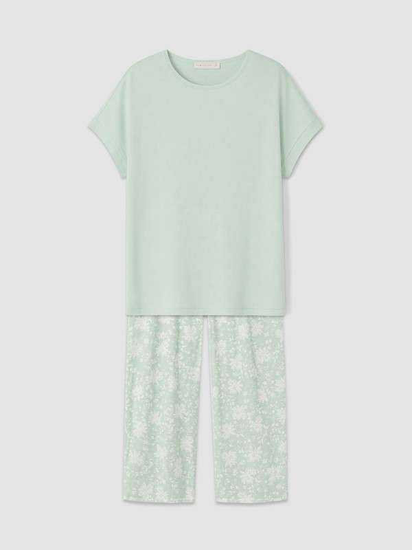 LCW DREAM Woman Green Pyjama Set