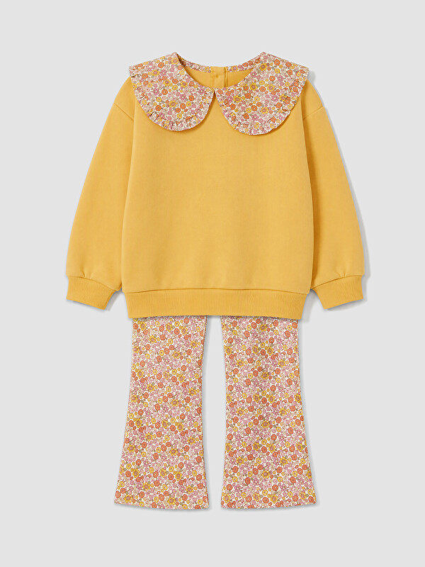 LCW Kids Floral Girls' Thick Set