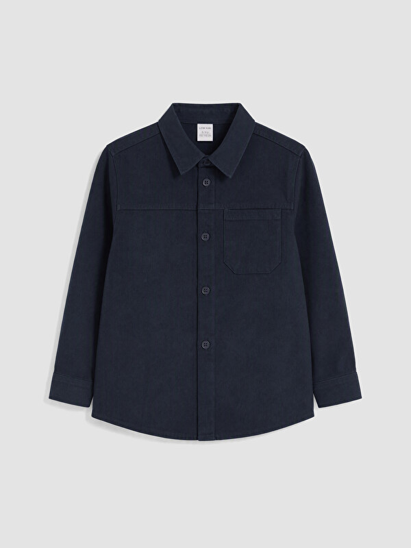 LCW Kids Gabardin Erkek Çocuk Gömlek