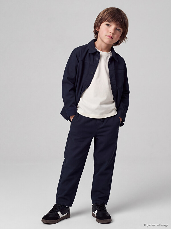 LCW Kids Erkek Çocuk Gabardin Takım