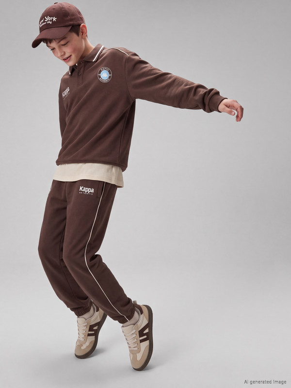 Kappa LCW Kids Polo Yaka Erkek Çocuk Sweatshirt