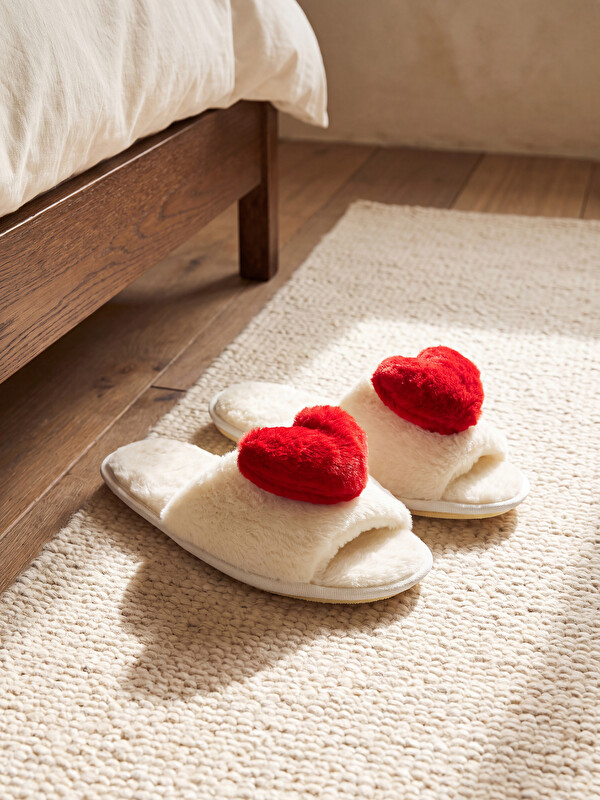 LCW STEPS Woman Red Home Slippers
