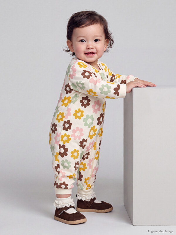 LCW baby 1,6 Tog Crew Neck Baby Girls' Sleeping Bag