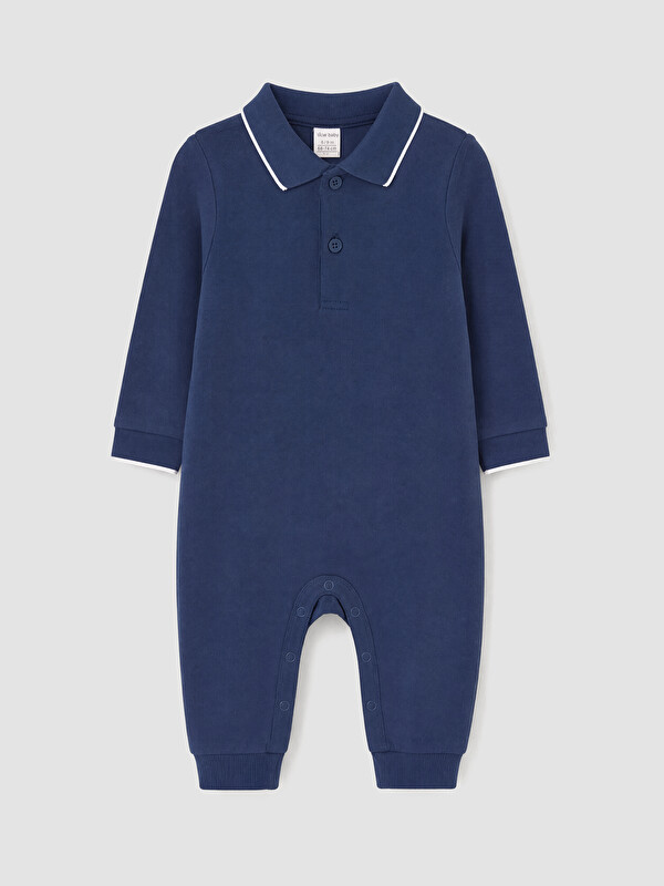 LCW baby Baby Boy Indigo Jumpsuit