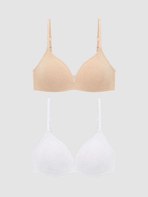 LCW Young Non-Wired Non Padded First Bra 2 Pack