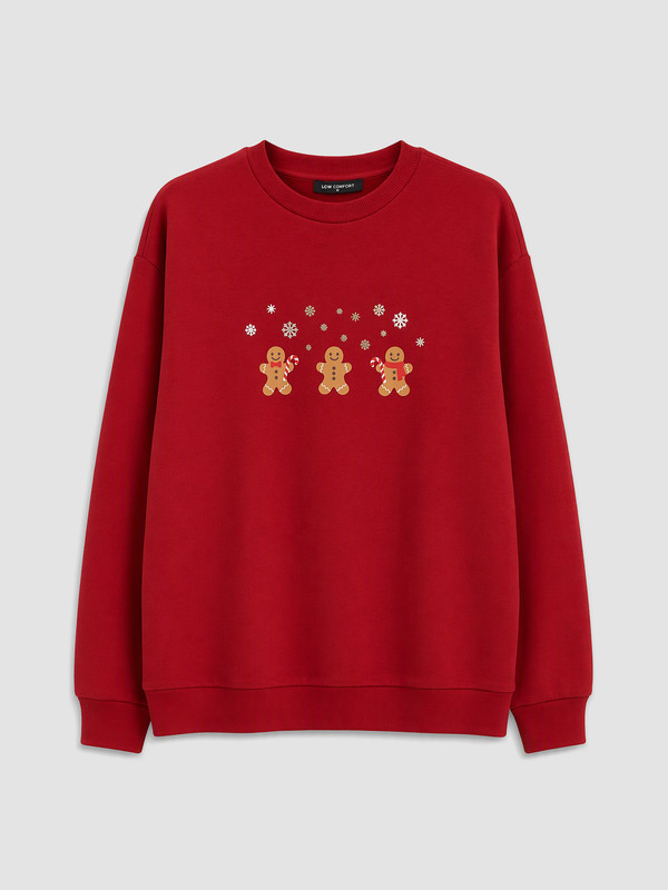 LCWAIKIKI Maternity Woman Red Sweatshirt