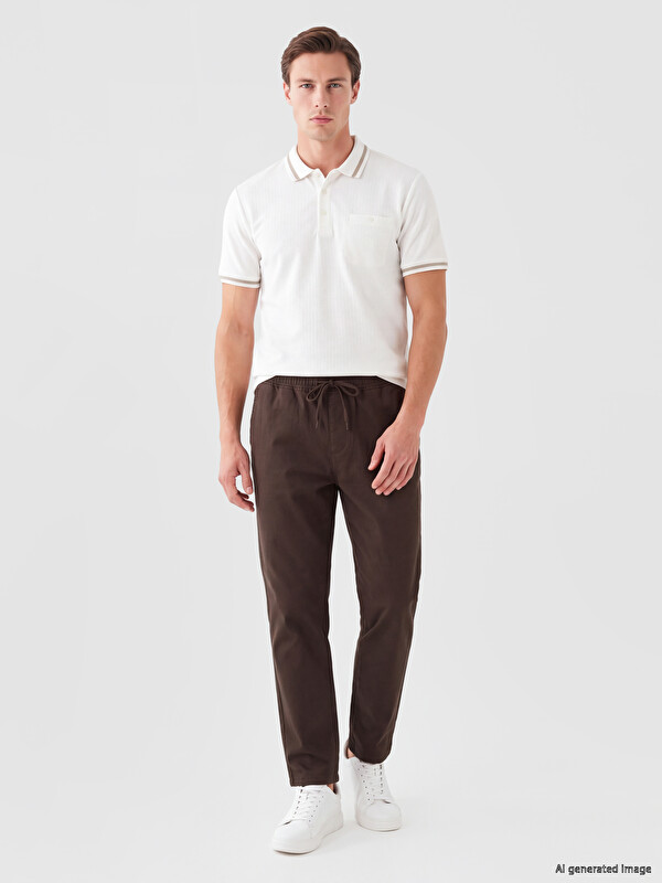 LCW ECO Relax Fit Gabardin Erkek Pantolon