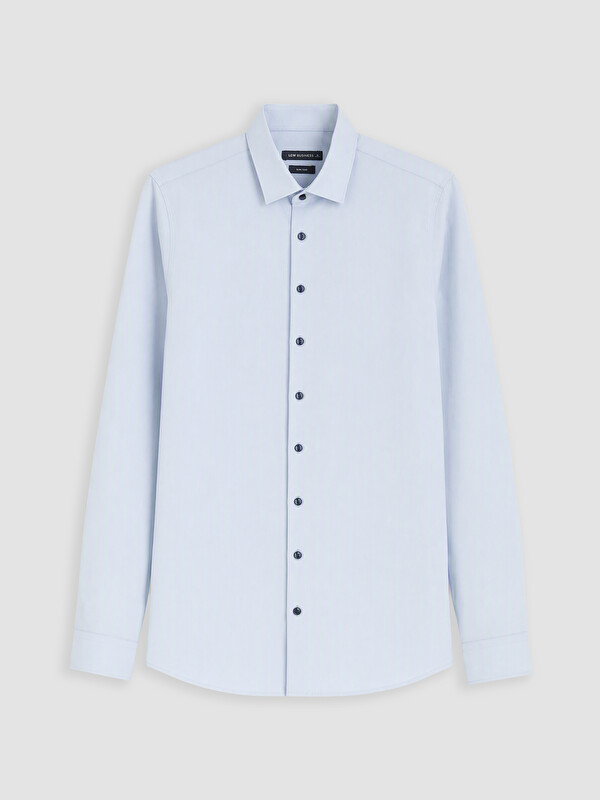 LCW BUSINESS Cămașă Texturată Slim Fit pentru Bărbați