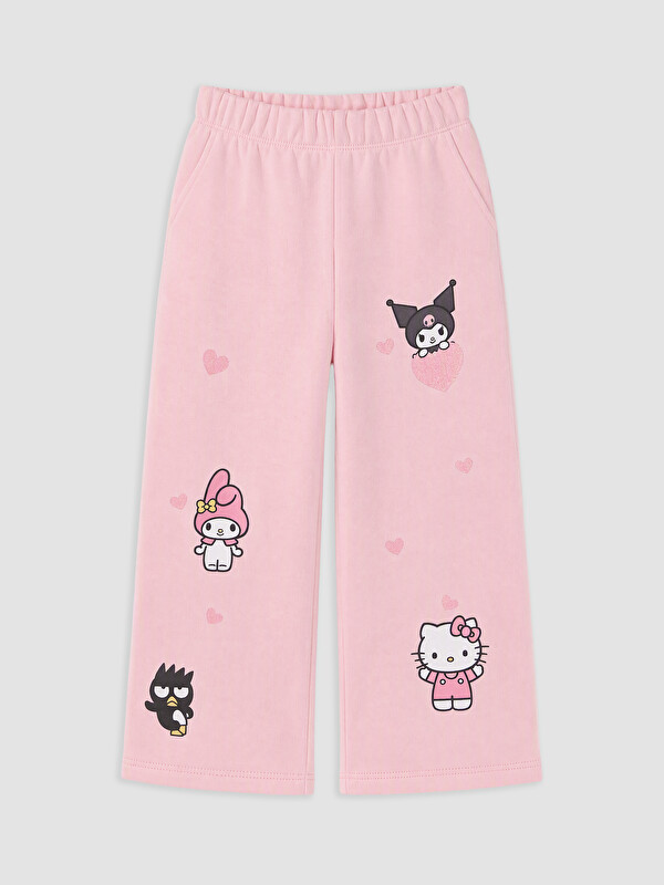 LCW Kids Hello Kitty Lisanslı Kız Çocuk Tayt