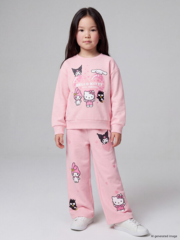 LCW Kids Hello Kitty Licensed Girls' Leggings