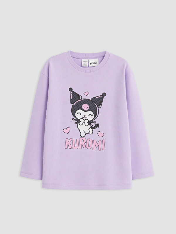 LCW Kids Girl Lilac T-Shirt