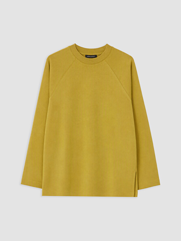 LCW Modest Bisiklet Yaka Kadın Sweatshirt Tunik