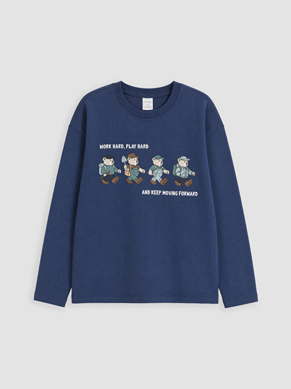 LCW Kids Baskılı Erkek Çocuk Tişört