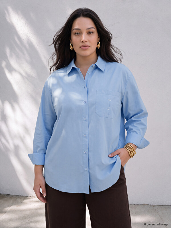 LCW Curve Košulja za žene Plus Size