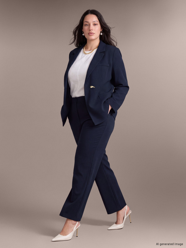 LCW Curve Plus Size Women's Trousers