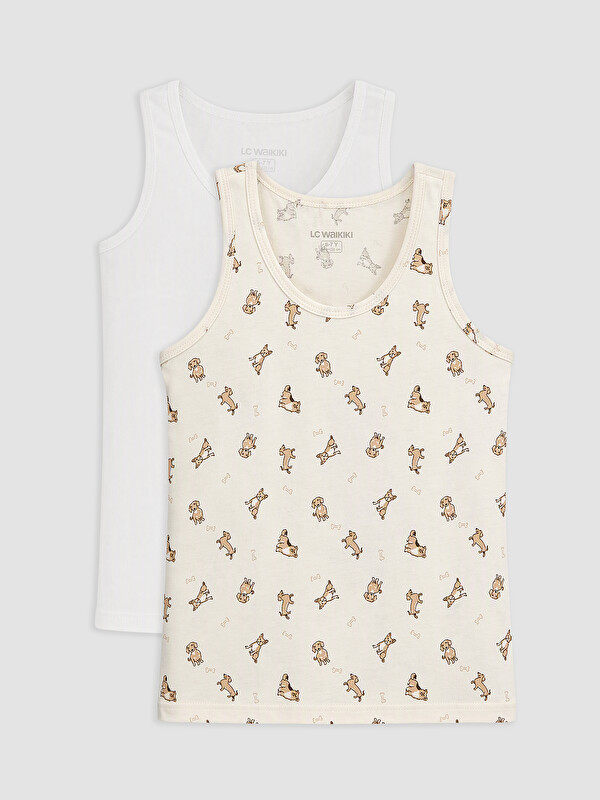 LCW Kids Boy Ecru Vest